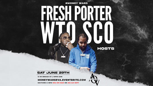 Money Wars RVA hosted by WTO Sco + Fresh Porter